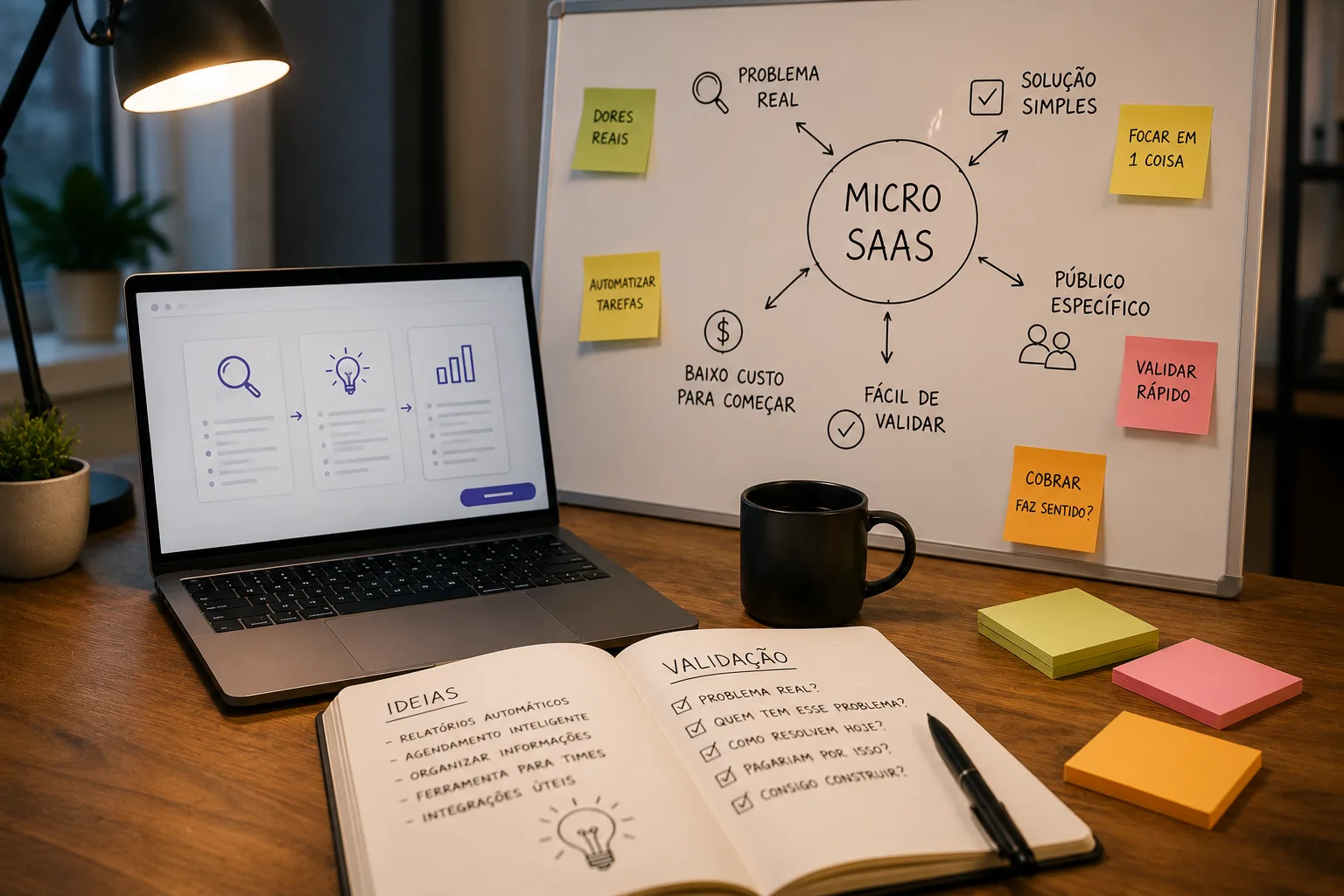 Como achar a ideia certa de micro SaaS (métodos práticos)