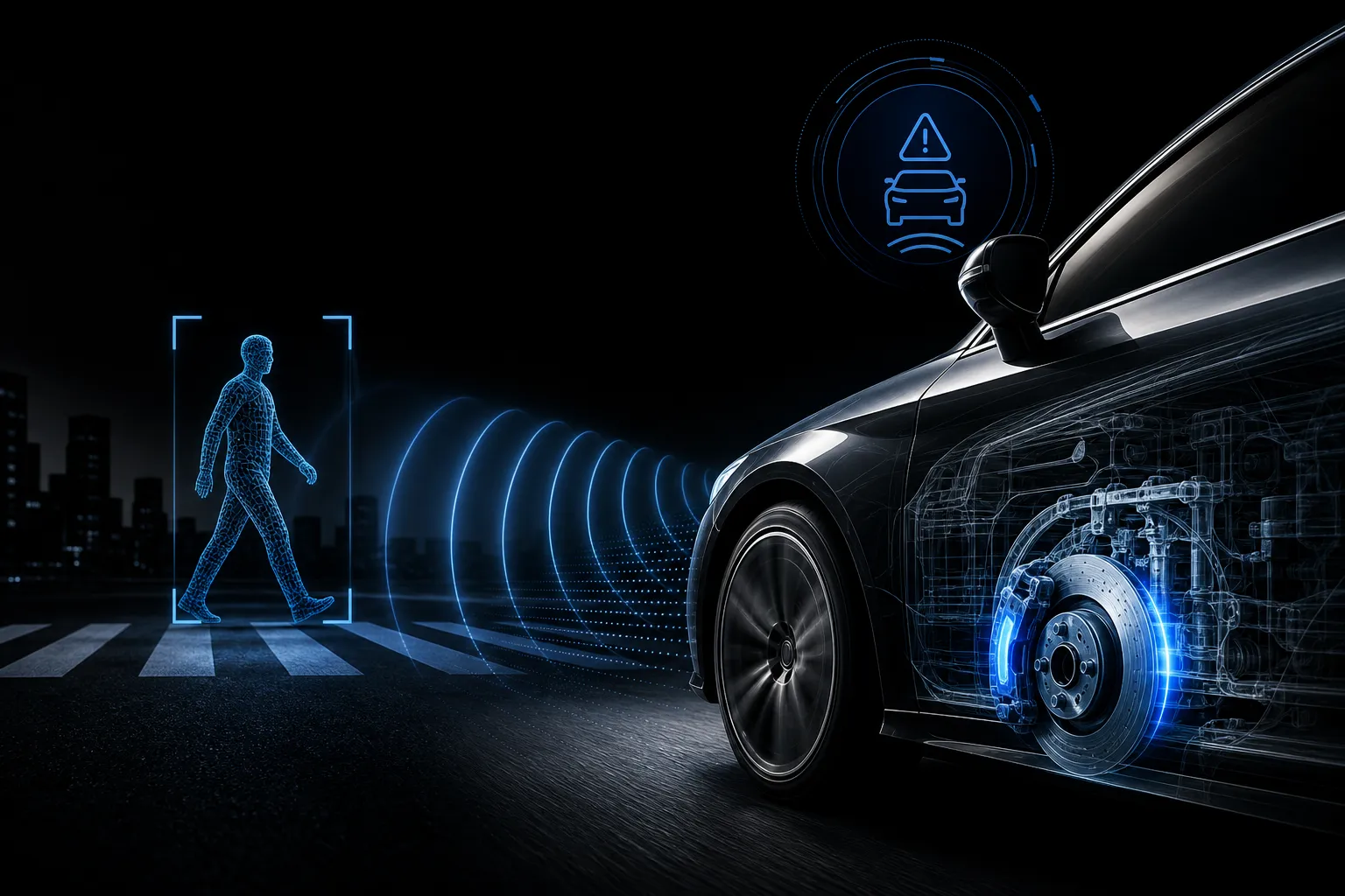 Tecnologia nacional de frenagem automática usa IA para prevenir acidentes no trânsito