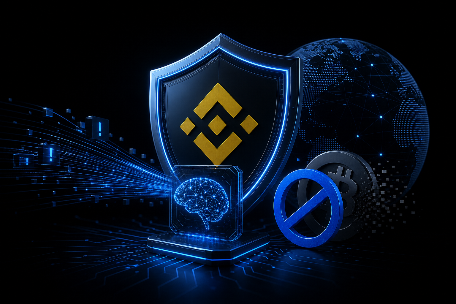 Binance usa IA para bloquear golpes e proteger usuários de criptomoedas