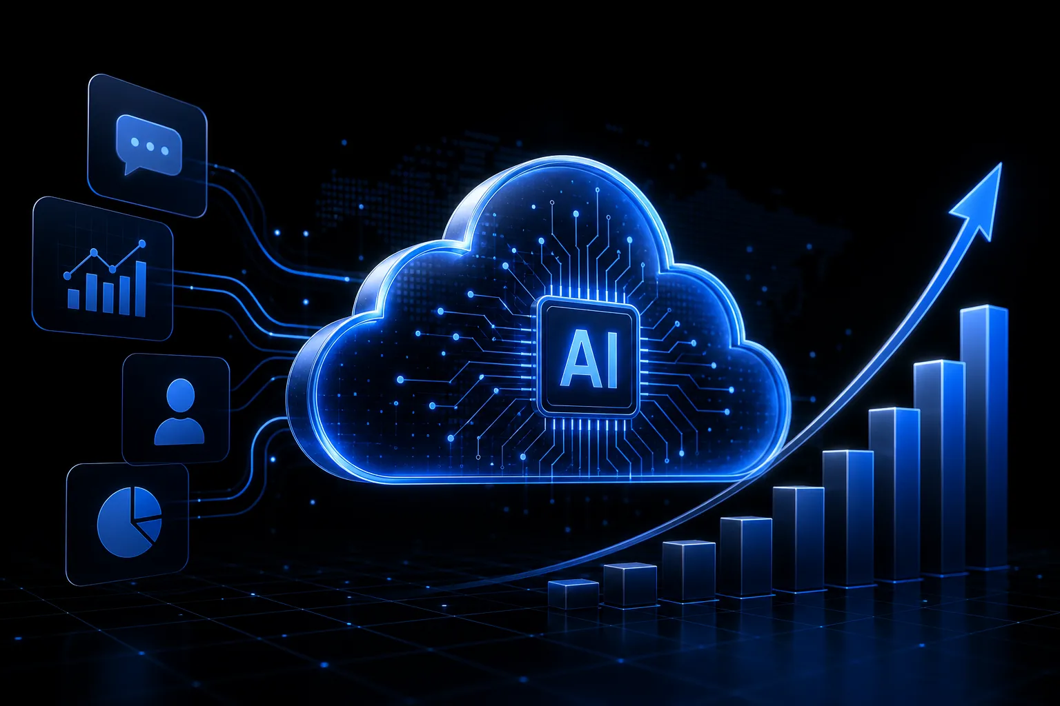 Mercado global de IA como SaaS deve movimentar US$ 298 bilhões até 2033