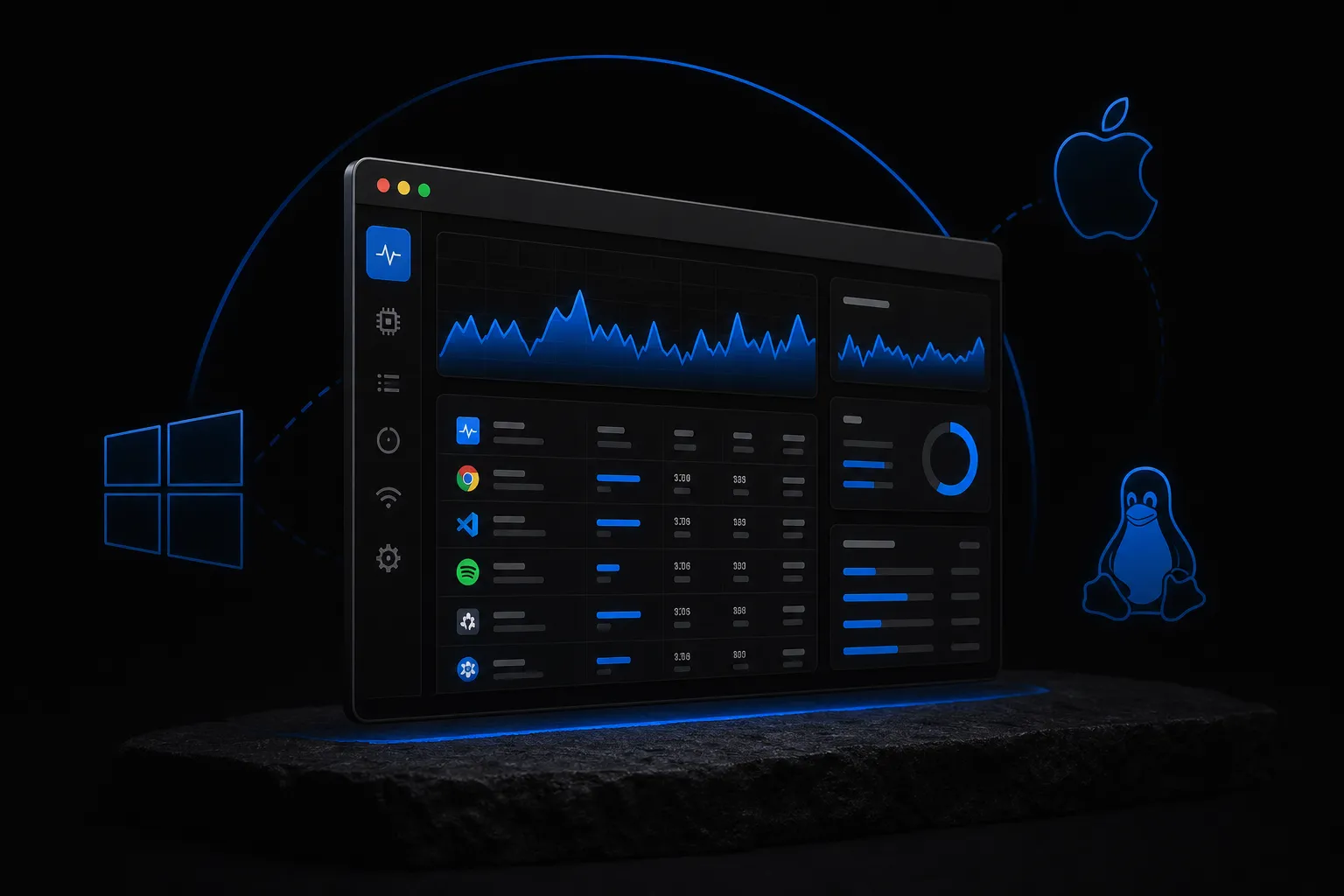 Veteranos do Windows recriam o Gerenciador de Tarefas usando Vibe Coding — e ele roda em Mac e Linux