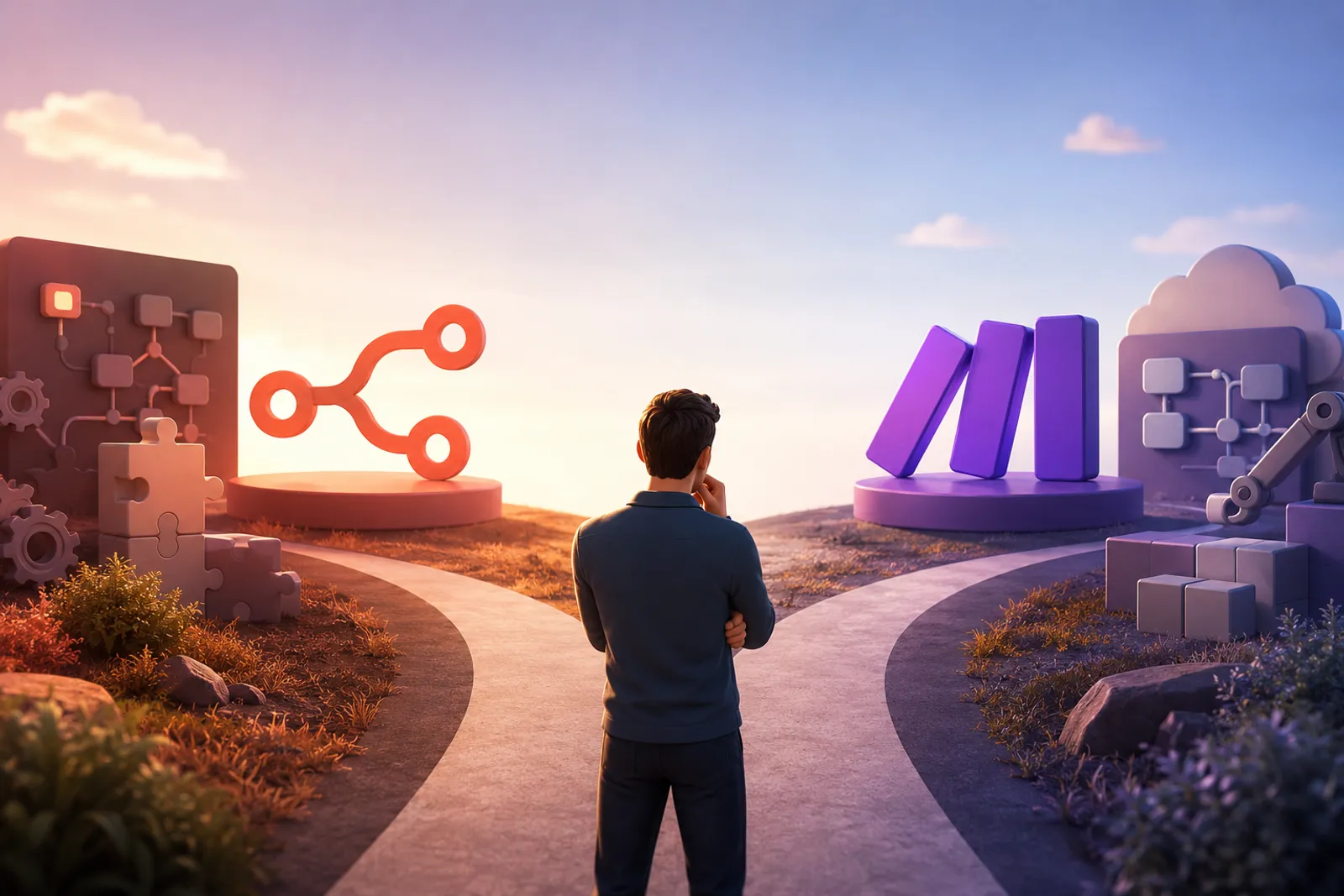 n8n ou Make? Como escolher a automação certa sem se arrepender